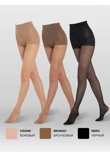 Allure Corsica 40/100 Den Tokaç Helezonlu Külotlu Çorap 59458020 Bej