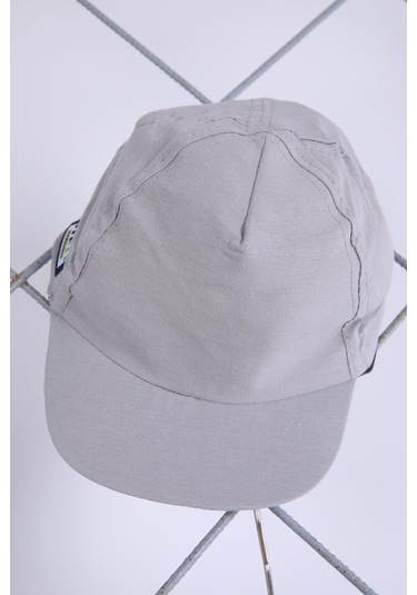 Babyhola 3'lü Tişört Keten Şort Şapka Erkek Bebek Çocuk Bayramlık Alt Üst Takım Elbise 02101 Mavi