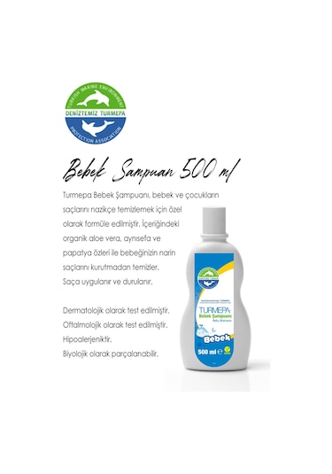 Turmepa Bebek Şampuanı 500 ML