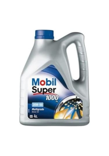 Mobil Super 1000 20W-50 Multigrade Motor Yağı 4 L