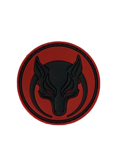 Single Sword Plastik Patch Börü Kırmızı Çok Renkli