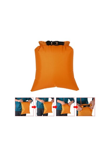 Moveevo 6'lı Dışarıda Su Geçirmez Çanta Seti 1.5l-8l + 2 Ayarlanabilir Askı Kemer, Kayakçılık-balıkçılık İçin Saçma-ince Tüylü Poliester, Roll-top Kapaklı Çok Renkli