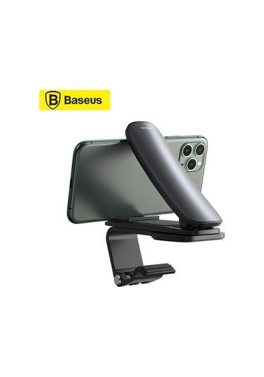 Soulader Evde, Ofiste Ve Araçta Kullanım İçin Pratik Ve Sağlam Telefon Tutucu - 4.7 İle 6.5 İnç Ekran Boyutlarına Uyumlu Geniş Ağızlı Model Siyah