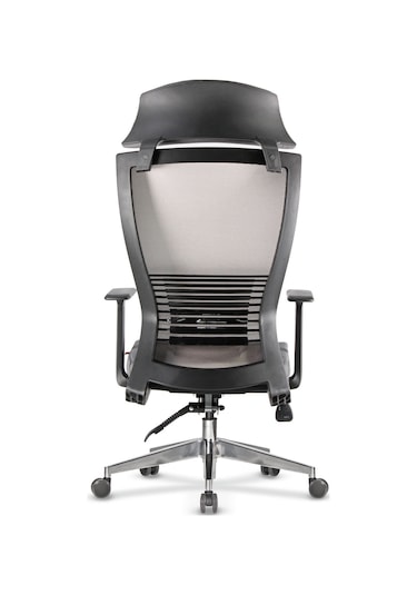 Uzayofismobilyaları Uzay Ofis Rosetta Fileli Müdür Koltuğu- Gri