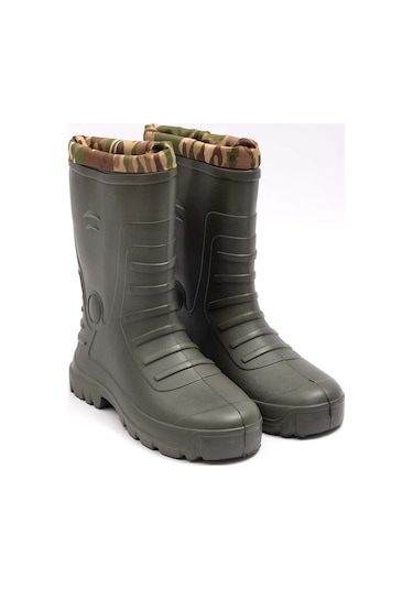 Gezer Kışlık Erkek Çoraplı Kısa Fır Çizme Gc7kmm.00361.02.065.4d Yeşil