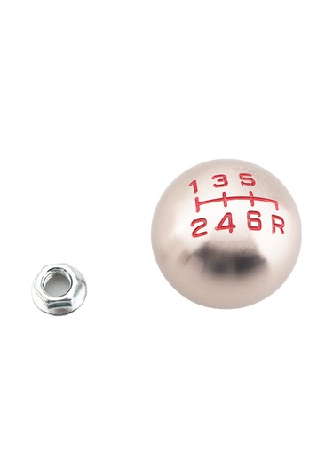 Mufunye Honda Civic Fd2 Type-r İçin 6 Vitesli Metal Vites Topu - Şampanya Rengi, Ergonomik Tasarım, Hızlı Ve Pürüzsüz Vites Değişimi