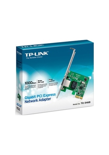 TP-Link TG-3468 10/100/1000 Mbps PCI Express Ethernet Kartı