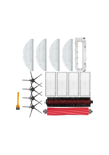 Crackedice Roborock S7 Maxv Ultra S7 Pro Ana Yan Fırça Hepa Filtre Paspası İçin