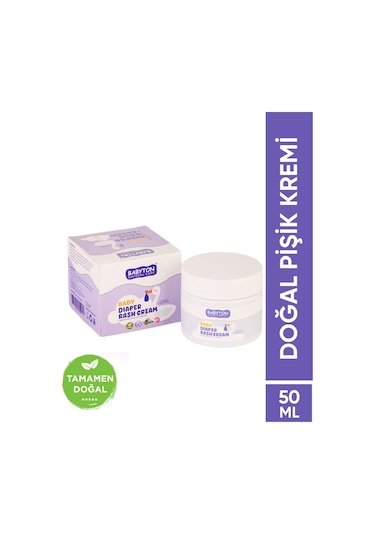 Babyton Pişik Önlemeye Yardımcı Doğal İçerikli Pişik Krem 50 Ml