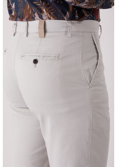 Dufy Açık Gri Erkek Regular Fit Short - 86812 Açık Gri