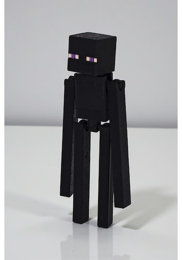 Minecraft Enderman - Oynar Eklemli Oyuncak Figür