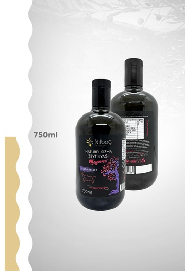Nilbağ Zeytinyağları Ayvalık Naturel Sızma Zeytinyağı Meyvemsi 750 ML