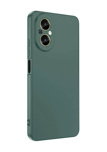 Mobilefix Realme 12 Lite Kılıf Mara Lansman Kapak - Koyu Yeşil Koyu Yeşil