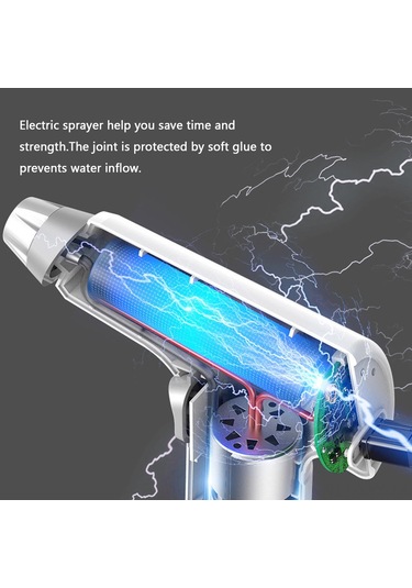 Yaleker Usb Şarjlı Çok Amaçlı Püskürtme Makinesi - Bitki, Temizlik Ve Dezenfektan İçin 900ml