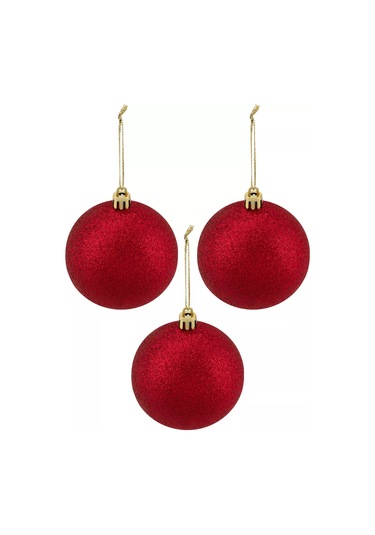 Mıland Yılbaşı Ağacı İçin Süs Noel Topları 6'lı Set 185699450 Ev İçin