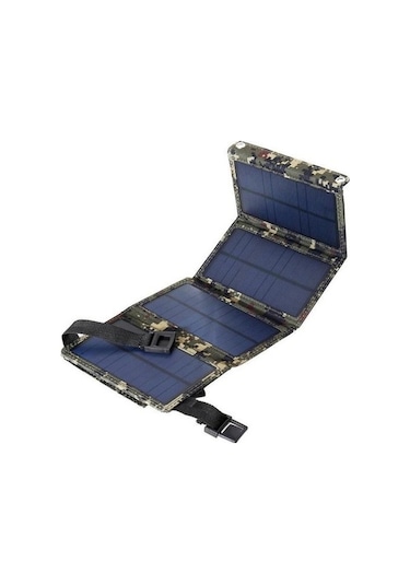 Createtech Usb Telefon Taşınabilir Solar Paneli Güneş Charger 20w - Hızlı Şarj Özellikli Kompakt Güneş Enerjili Power Bank