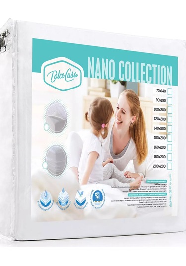 Dolce Casa Su Geçirmez Şilte Koruyucu 150x200 Köşe Lastikli 174094737