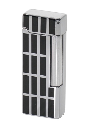 Zenit Taşlı Metal Siyah/gümüş Pipo Çakmağı 875623 Diğer