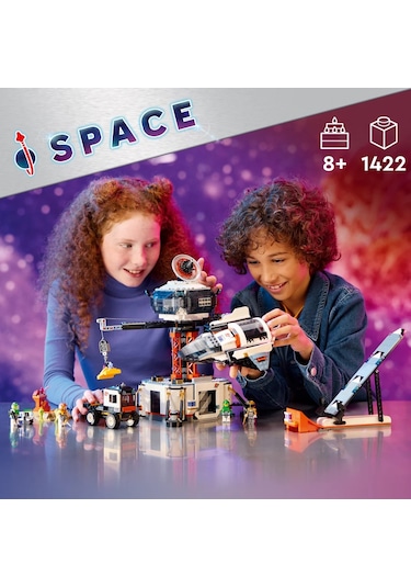 LEGO® City Uzay Üssü ve Roket Fırlatma Rampası 60434 8+ Yaratıcı