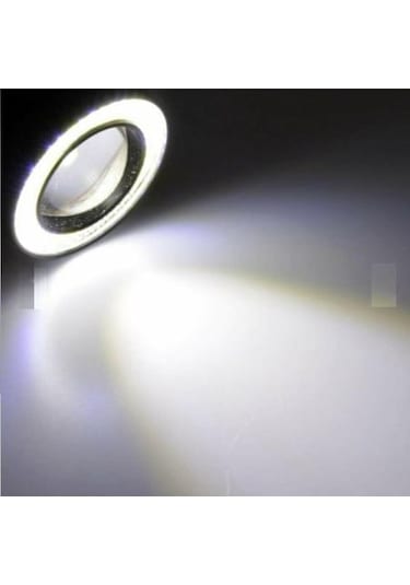 Angel Led Sis Farı 76mm Beyaz Universal Mercekli Sis Beyaz