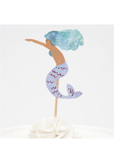 Meri Meri - Mermaid Cupcake Kit - Deniz Kızı Cupcake Kit