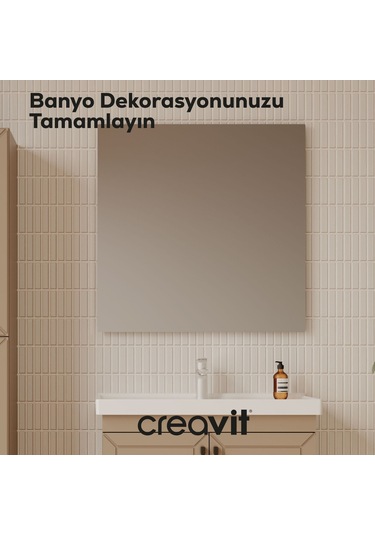 Creavit D20 100 Cm Düz Ayna Cam