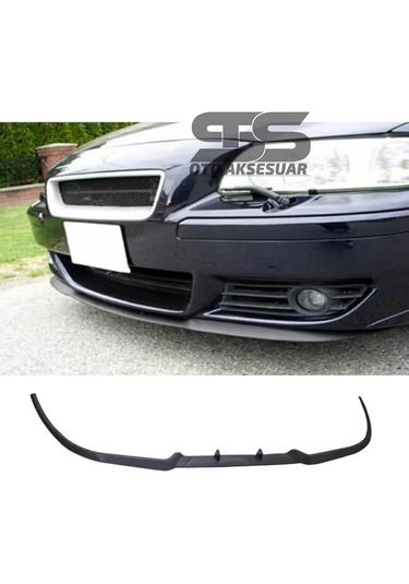 Volvo S60r Cupra R Uyumlu Ön Lip Mat Siyah Ön Tampon Lip