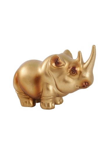 Suntek Gergedan Fil Su Aygırı Heykelciği 3 Parçalı Set 6cmx5cmx3cm