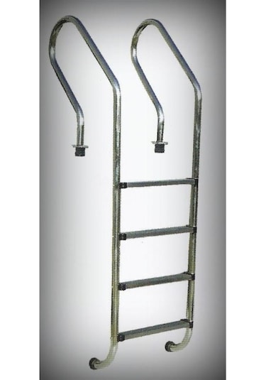 Havuz Hakem Merdiveni 304 Paslanmaz Çelik Cnc Kesimli 4 Ba N11.1453