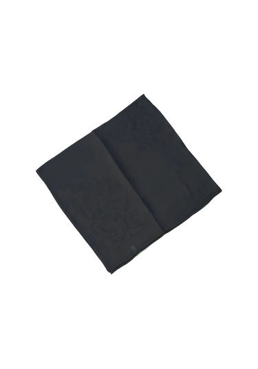 Mısırlı Eşarpları Pamuk Devore Etnik Desenli Eşarp Zümrüt