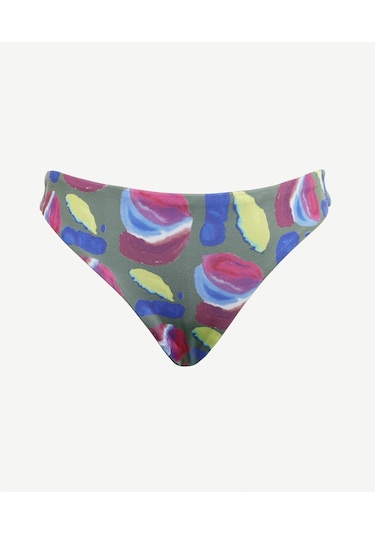 Yargıcı Çift Taraflı Bikini Alt 25ykbw1025b 325 Yeşil