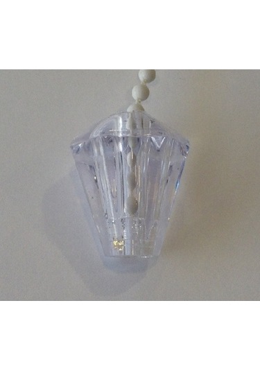 Cam Balkon Plastik Boncuklu Ip Zincir