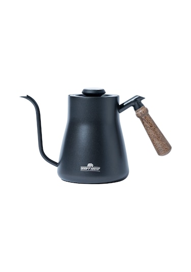 On Off Kamp Ceviz Sap Termometreli Kahve Su Isıtıcı Dripper 650ml