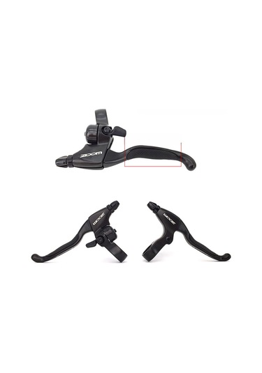 Qingmipy Alüminyum Bisiklet Fren Kolu Zoom Dağ Bisikleti Ve Katlanabilir Bisiklet İçin Sağ-sol Çift Dayanıklı Fren Kolu Seti