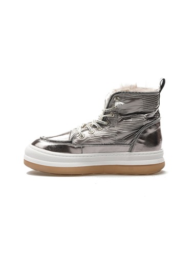 Guja Kadın Taş Detaylı Sneaker Günlük Bot 36-40 24k 23k321-7 Z Gri Gri