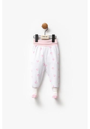 Moi Noi Baby Moi Noi Çoraptolon Sincap Desen-11576 Pembe