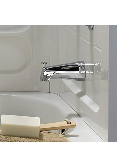 Xurunkeji Duvara Monte Küvet Musluğu Gizli Küvet Musluğu Yukarı Çekilebilir Musluk Altı Küvet Musluğu GÜMÜŞ