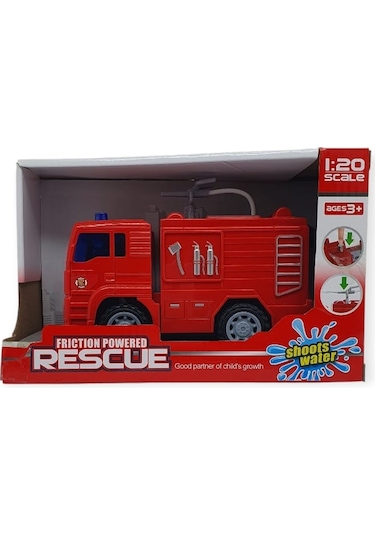 Su Fışkırtan İtfaiye Aracı - Sesli Işıklı - 661-01 - Panzer