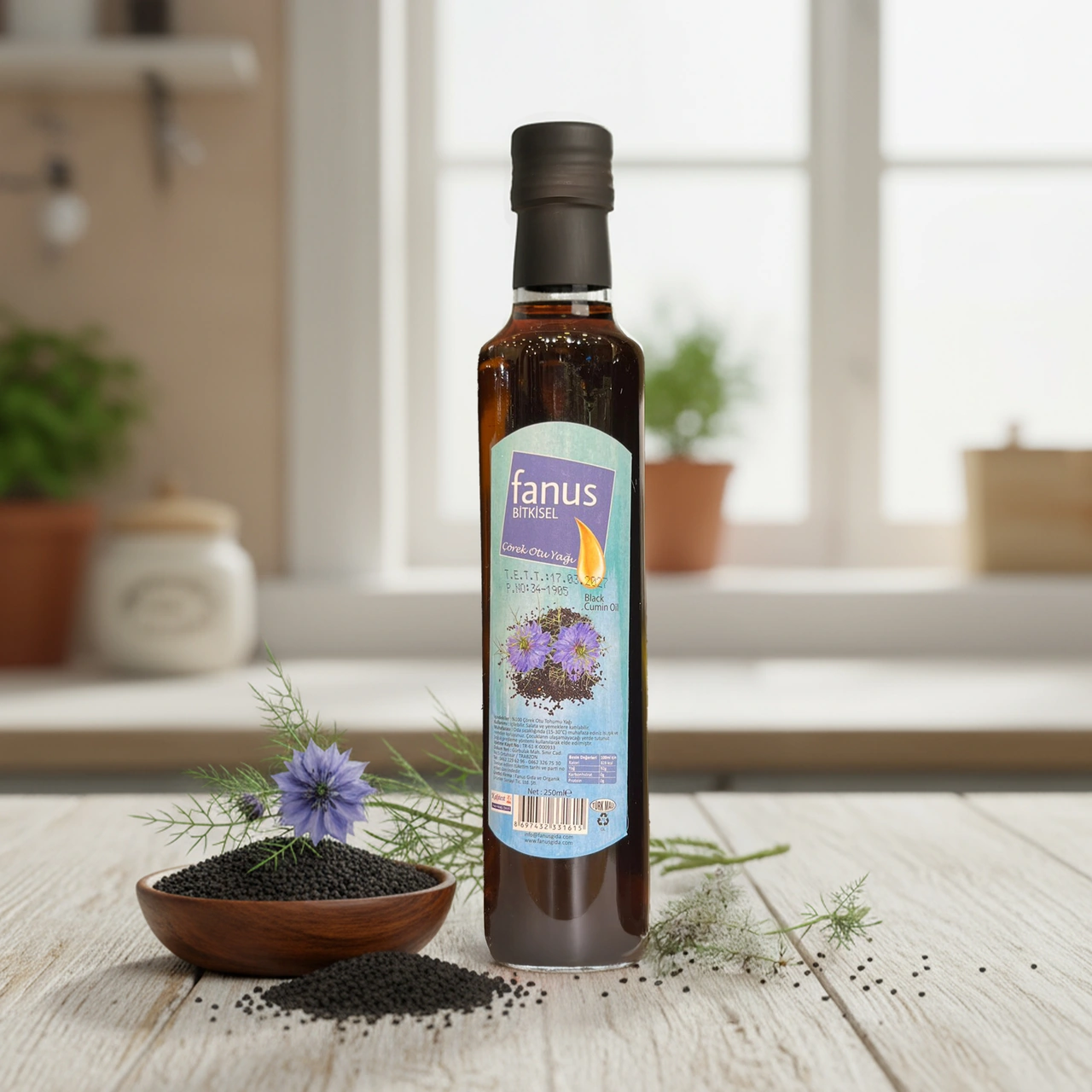 Fanus Çörekotu Yağı 250 ML