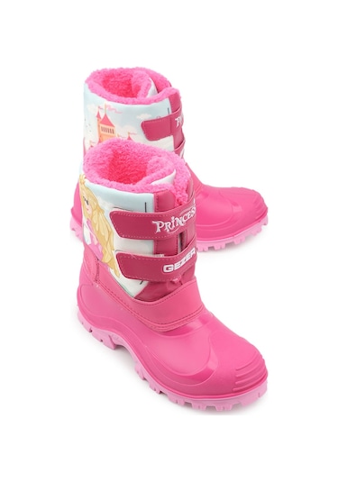 Gezer Kışlık Kız Çocuk İçi Sıcak Astarlı Prenses Kar Bot Çizme Gc2kfm.00639.00.r91.g66 Fuşya
