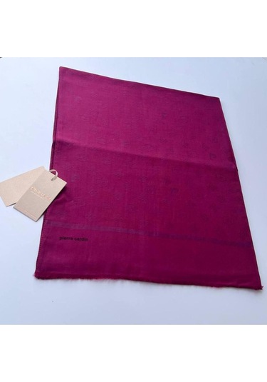 Mürdüm Pierre Cardin Cotton Şal MÜRDÜM