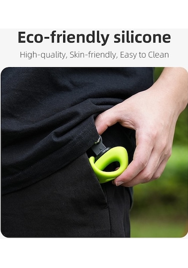 Novahub Telesın Tlq-001 Esnek Kayış, 360 Dönümlü Kamera Tutucu, Siyah/gri/yeşil