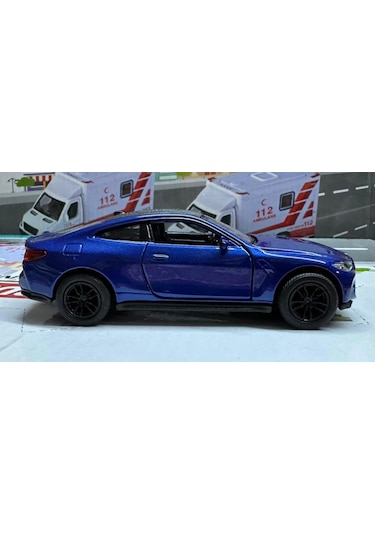 Oyuncak Metal Model Araba 1/36 Çek Bırak Bmw M4 Lacivert