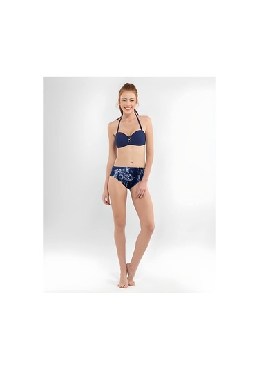 Blackspade Desteksiz Balensiz Straplez Bikini Takımı