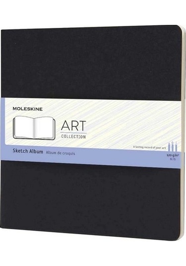 Moleskine Chair Eskiz Defteri Siyah 19x19 Siyah