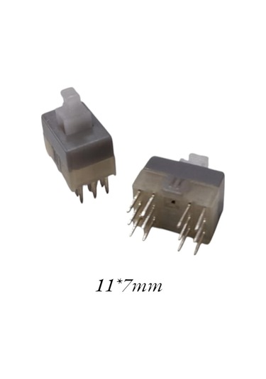 130 Parça Tact Switch & Push Buton Seti Farklı Boyut Ve Pin Sayılı Anahtarlar