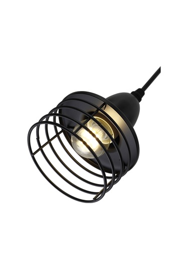 Retro Plafonyer Stil Sarkıt Tavan Lambası E26 Taban Soket Tutucu Çok Renkli