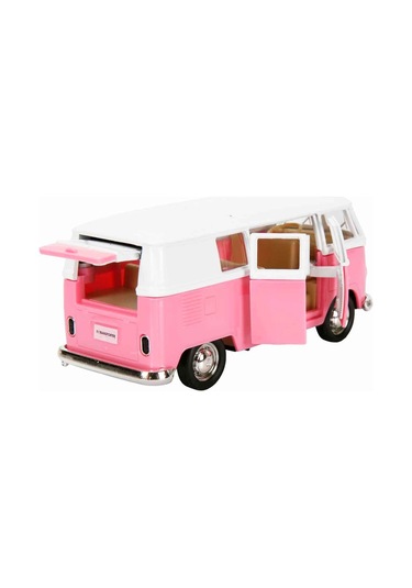 1:32 Rmz City Pembe Serisi Die Cast Model Araba - Volkswagen T1 Transporter