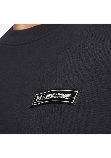 Under Armour Hw Armour Label Ss Erkek Siyah T-shirt 1382831