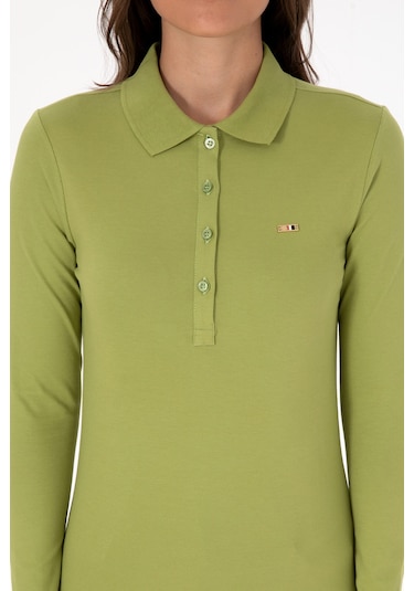 U.s. Polo Assn. Kadın Fıstık Sweatshirt 50313593-vr087 Fıstık